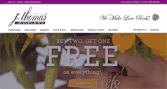 Desktop Screenshot of jthomasjewelers.com